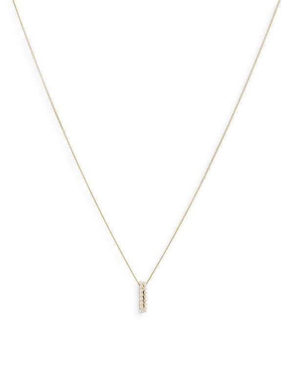 yz I[ZCc fB[X lbNXE`[J[Ey_ggbv ANZT[ Faux Pearl Halo Pendant Necklace, 18