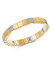 ̵ ٥ ǥꥪ ǥ ֥쥹åȡХ󥰥롦󥯥å ꡼ 18K Yellow & White Gold Scacco Stretch Bracelet with Diamonds White/Gold