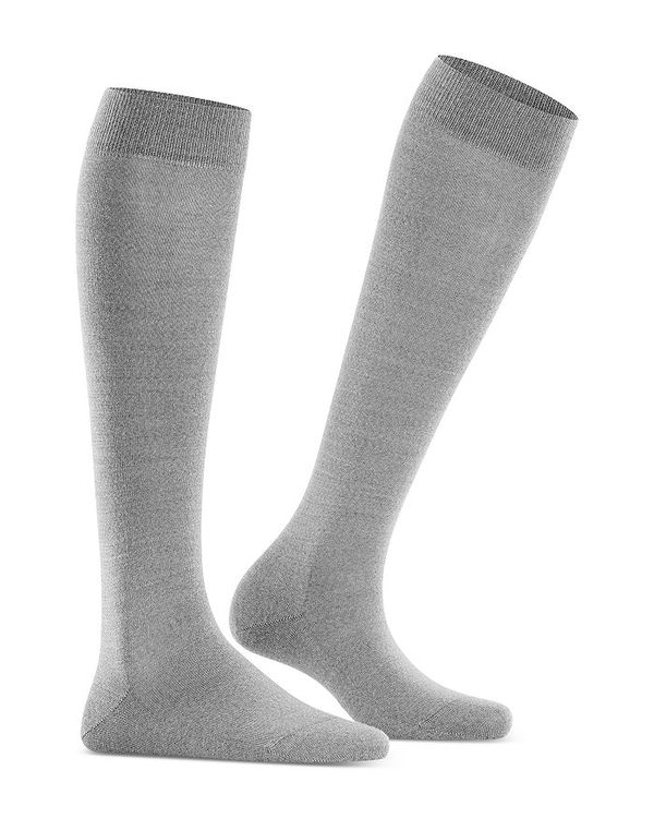 yz t@P fB[X C A_[EFA Soft Merino Wool Blend Knee-High Socks Light Gray