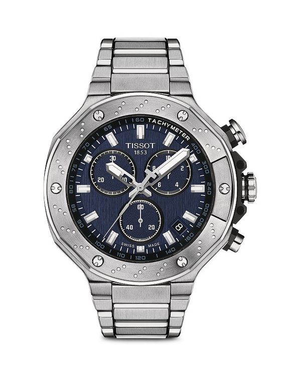ティソット レディース アクセサリー 腕時計 Tissot T-Race Chonograph 45mm Blue/Silver ブルー(2)