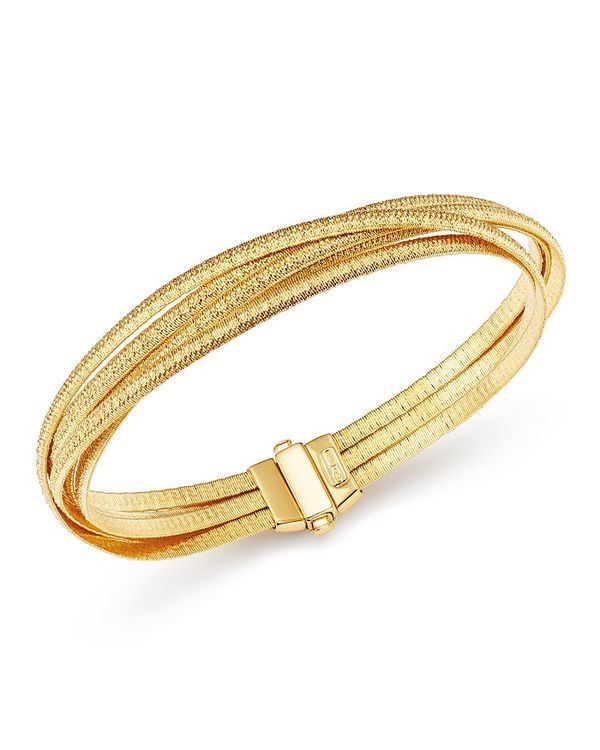 ̵ ޥ륳 ӥ ǥ ֥쥹åȡХ󥰥롦󥯥å ꡼ 18K Yellow Gold Cairo Five-Strand Bracelet Gold