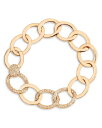 【送料無料】 ポメラート レディース ブレスレット・バングル・アンクレット アクセサリー 18K Rose Gold Brera Brown Diamond C...
