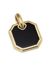 yz fCrbgE[} fB[X lbNXE`[J[Ey_ggbv ANZT[ 18K Yellow Gold Amulets Onyx Roman Pendant Black/Gold