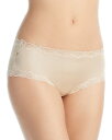 【送料無料】 ウィラ ウォーリアー レディース パンツ アンダーウェア Silk Lace Trim Briefs Beige