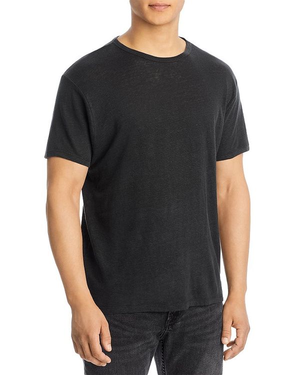 アレックスクレーン メンズ トップス Tシャツ レギュラーフィット リネン Alex Crane Sun Regular Fit Linen Tee Night