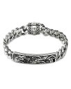 【送料無料】 ジョン・ハーディー レディース ブレスレット・バングル・アンクレット アクセサリー Sterling Silver Legends Naga Dragon Plate Curb Link Bracelet Silver