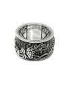 【送料無料】 ジョン・ハーディー レディース リング アクセサリー Sterling Silver Legends Naga Dragon Ring Silver