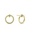 【送料無料】 ラゴス レディース ピアス・イヤリング アクセサリー 18K Gold Meridian Circle Stud Earrings Gold