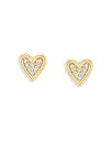 【送料無料】 アディナ レイター レディース ピアス イヤリング アクセサリー 14K Yellow Gold Make Your Move Diamond Cluster Heart Stud Earrings Gold/White