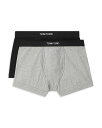 【送料無料】 トム・フォード メンズ ボクサーパンツ アンダーウェア Cotton Blend Boxer Briefs, Set of 2 Oxford