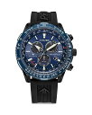 yz V`Y fB[X rv ANZT[ Eco Promaster Air Strap Chronograph Watch, 46mm Blue/Black