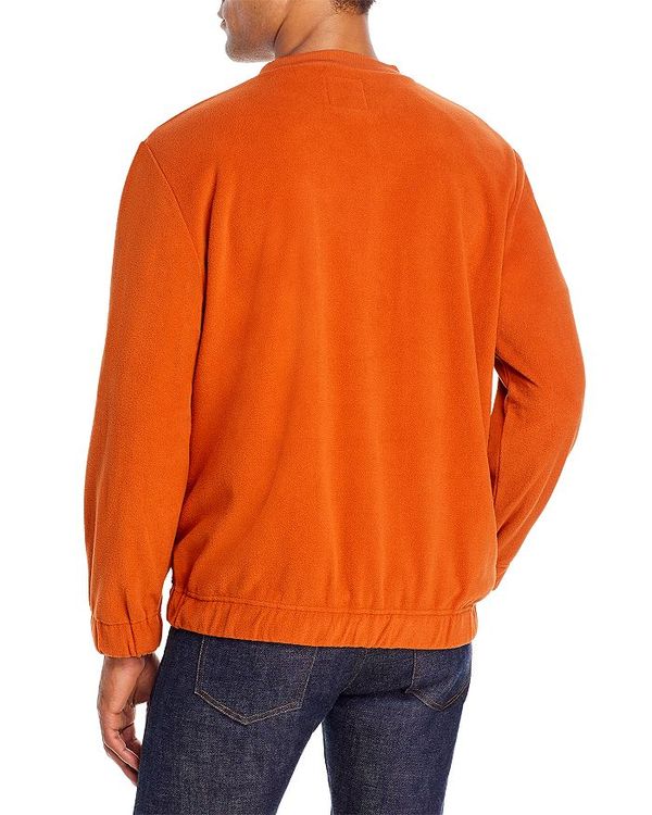 グラミチ メンズ パーカー・スウェット アウター Fleece Crewneck Pullover Shirt Orange
