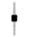 【送料無料】 ラゴス レディース ブレスレット・バングル・アンクレット アクセサリー Smart Caviar Diamond Apple Watch Bracelet, 38-44mm White/Silver