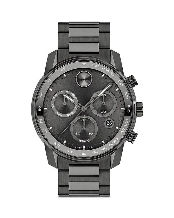 モバド 【送料無料】 モバド レディース 腕時計 アクセサリー Bold Chronograph, 44mm Gray