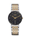 yz h fB[X rv ANZT[ Florence Classic Diamonds Watch, 38mm Black/Two-Tone