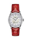 yz eB\bg fB[X rv ANZT[ Chemin des Tourelles Powermatic 80 Watch, 34mm Silver/Red