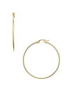 アクア レディース ピアス・イヤリング アクセサリー Medium Hoop Earrings in 18K Gold-Plated Sterling Silver - 100% Exclusive Gold