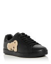 【送料無料】 パーム エンジェルス メンズ スニーカー シューズ Men 039 s New Teddy Bear Lace Up Tennis Sneakers Black