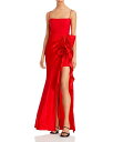 【送料無料】 サンク ア セプト レディース ワンピース トップス Drina Ruffle Gown Pimento Red