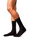 【送料無料】 ファルケ メンズ 靴下 アンダーウェア No. 13 Piuma Cotton & Nylon Dress Socks Black