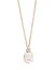 【送料無料】 ポメラート レディース シャツ トップス 18K Rose Gold Nudo White Topaz, Mother of Pea..