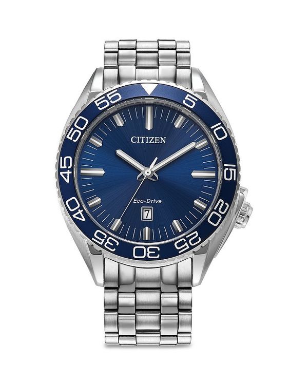 【送料無料】 シチズン レディース 腕時計 アクセサリー Sport Luxury Watch, 42mm Blue/Silver