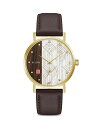 yz uo fB[X rv ANZT[ Frank Lloyd Wright April Showers Watch, 39mm Multi/Brown