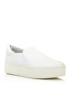 【送料無料】 ヴィンス レディース スリッポン ローファー シューズ Women 039 s Platform Slip-On Sneakers Plaster Leather