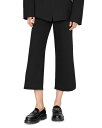 【送料無料】 フレーム レディース デニムパンツ ジーンズ ボトムス The Jetset High Rise Cropped Wide Leg Jeans in Sheen Noir Sheen Noir