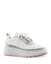 【送料無料】 クーガー レディース スニーカー シューズ Women 039 s Lace Up Platform Wedge Sneakers White/Lavender