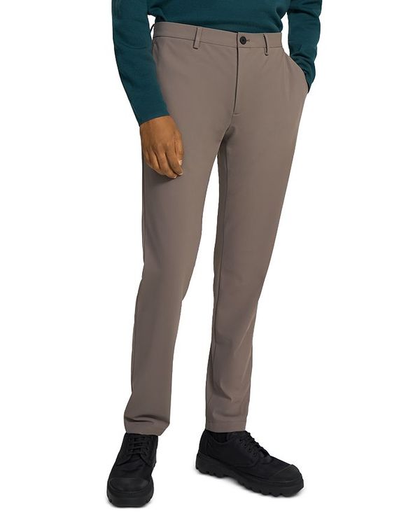 【送料無料】 セオリー メンズ カジュアルパンツ ボトムス Zaine Precision Ponte Slim Straight Stretch Pants Sidewalk