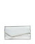 【送料無料】 ジミーチュー レディース ハンドバッグ バッグ Emmie Small Asymmetrical Clutch Bag Silver