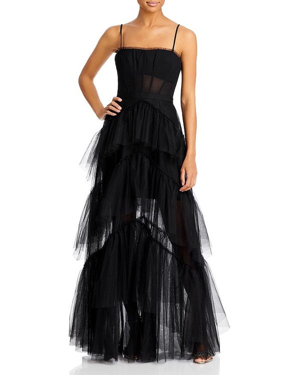 ̵ ӡӡޥåꥢ ǥ ʥȥ  Tulle Corset Essential Gown Black