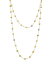 ̵ ޥ륳 ӥ ǥ ͥå쥹硼ڥȥȥå ꡼ Siviglia 18K Yellow Gold Necklace with Diamond Stations, 49.5