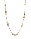 【送料無料】 マルコ ビチェゴ レディース ネックレス・チョーカー・ペンダントトップ アクセサリー 18K Gold Jaipur Color Mixed Ge...