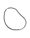  ジョン・ハーディー レディース ネックレス・チョーカー・ペンダントトップ アクセサリー Sterling Silver Classic Chain Treated Onyx Bead Necklace, 22" Black/Silver