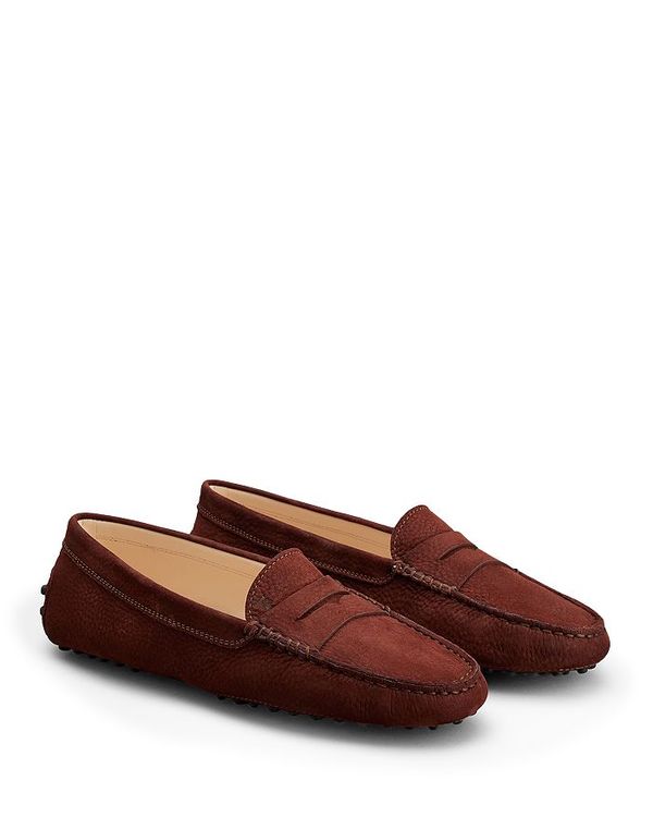 【送料無料】 トッズ レディース パンプス シューズ Women's Slip On City Gommini Loafer Flats Pomegranate Red