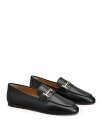 【送料無料】 トッズ レディース パンプス シューズ Women's Slip On T Ring Loafer Flats Black