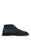 【送料無料】 トッズ メンズ ブーツ・レインブーツ シューズ Men's Lace Up Desert Boots Blue