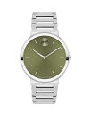 モバド 【送料無料】 モバド レディース 腕時計 アクセサリー Bold Horizon Stainless Steel Watch, 40mm Green/Silver