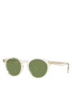 【送料無料】 オリバーピープルズ レディース サングラス・アイウェア アクセサリー Romare Sunglasses, 50mm Gray/Green Pol...
