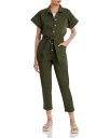 【送料無料】 ヴェロニカ ベアード レディース ジャンプスーツ トップス Eakin Belted Jumpsuit Army Green