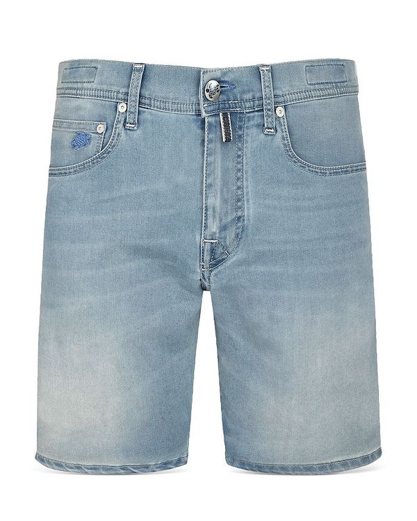 【送料無料】 ヴィルブレクイン メンズ ハーフパンツ・ショーツ ボトムス Garonne Cotton Denim Regular Fit Shorts LIGHT DENIM