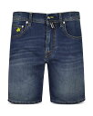 【送料無料】 ヴィルブレクイン メンズ ハーフパンツ・ショーツ ボトムス Garonne Cotton Denim Regular Fit Shorts MEDIUM DENIM