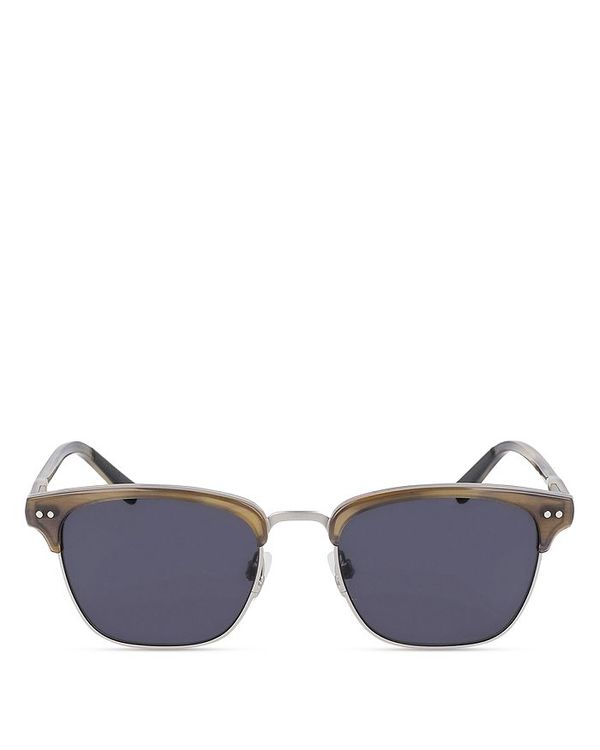 【送料無料】 シャイノーラ レディース サングラス・アイウェア アクセサリー Runwell Brow Sunglasses, 52mm Beige/Gray Solid
