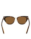 【送料無料】 シャイノーラ レディース サングラス・アイウェア アクセサリー Cat Eye Sunglasses, 55mm Tortoise/Brown Solid 3