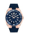 【送料無料】 ヴェルサス ヴェルサーチ レディース 腕時計 アクセサリー Versus Reaction Watch, 48mm Blue
