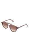 【送料無料】 レレ サドイ レディース サングラス・アイウェア アクセサリー Pearl Courtside Sunglasses, 50 mm Mauve/Pink Gradient(4)