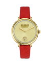     FTX FT[` fB[X rv ANZT[ La Villette Crystal Watch, 36mm Gold Red