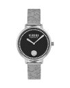 【送料無料】 ヴェルサス ヴェルサーチ レディース 腕時計 アクセサリー La Villette Crystal Watch, 36mm Black/Silve...